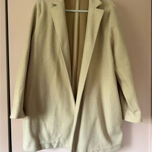 Elegant Buff/khaki Women's Coat